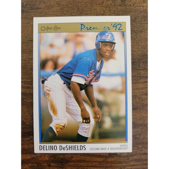 1992 O-Pee-Chee #163 Delino DeShields - Montreal Expos - MLB - Picture 1 of 2
